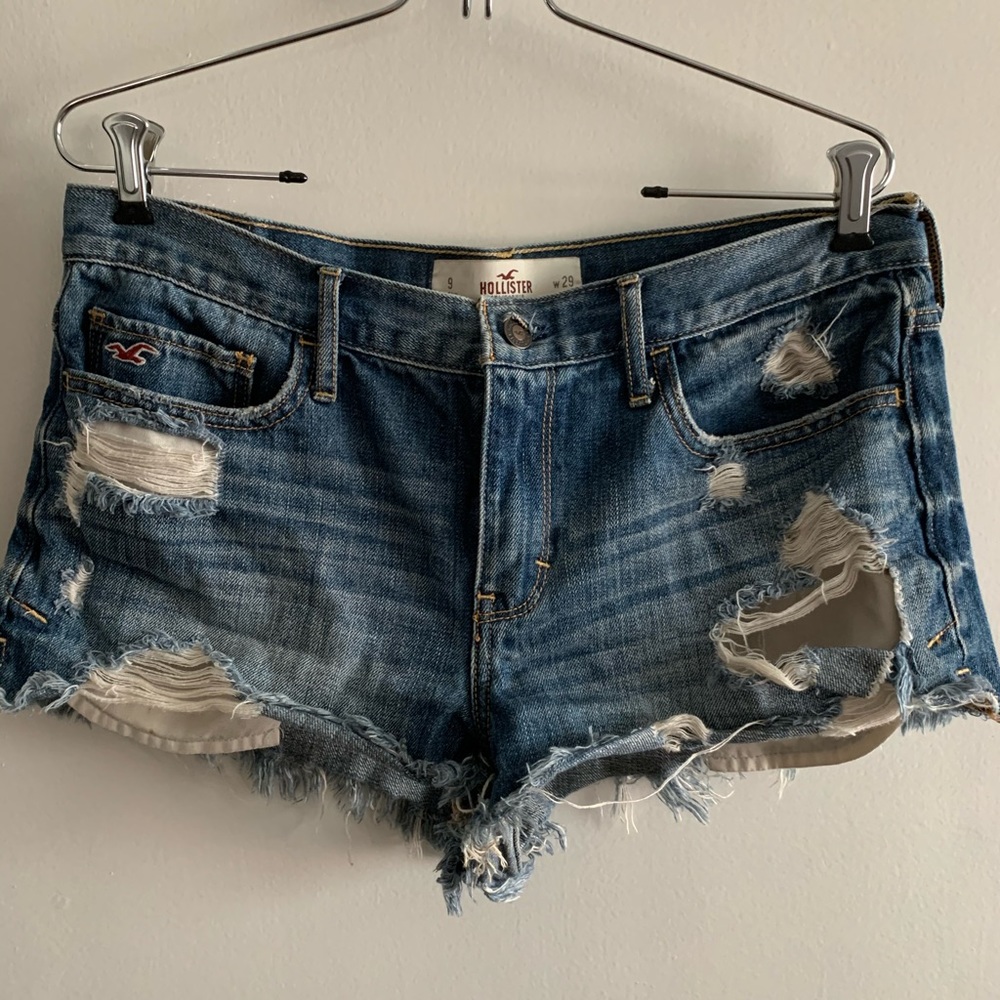 Hollister denim shorts